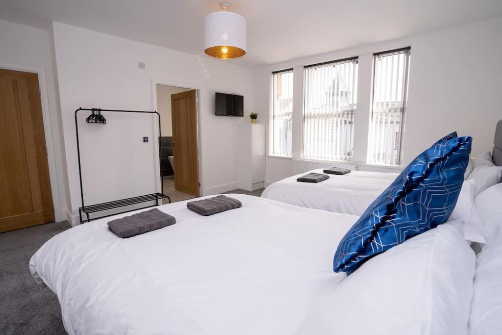 Luxury Town Apartment With Roof Terrace, Sleeps 6 Blackpool Eksteriør bilde